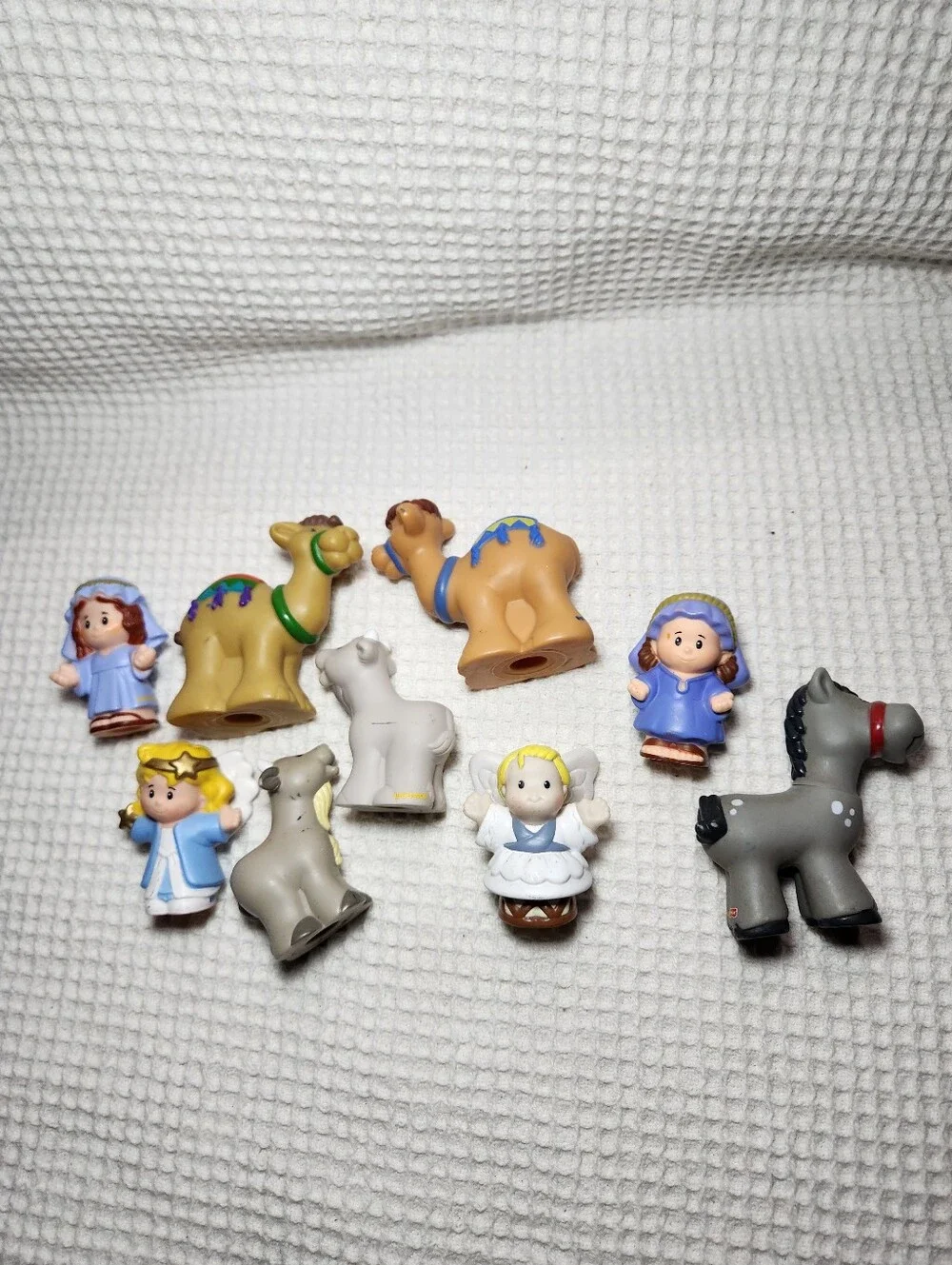Fisher-Price Little People Nativity Figures Flawed Set Of 9